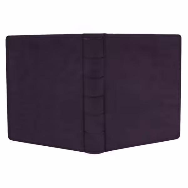 album do wklejania zdjęć, klasyczny | skóra galanteryjna | śliwkowy