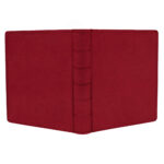 album do wklejania zdjęć, klasyczny | skóra galanteryjna | czerwień