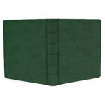 album do wklejania zdjęć, klasyczny | skóra galanteryjna | butelkowa zieleń