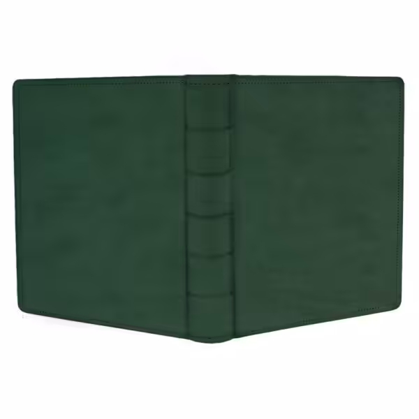 album do wklejania zdjęć, klasyczny | skóra galanteryjna | butelkowa zieleń