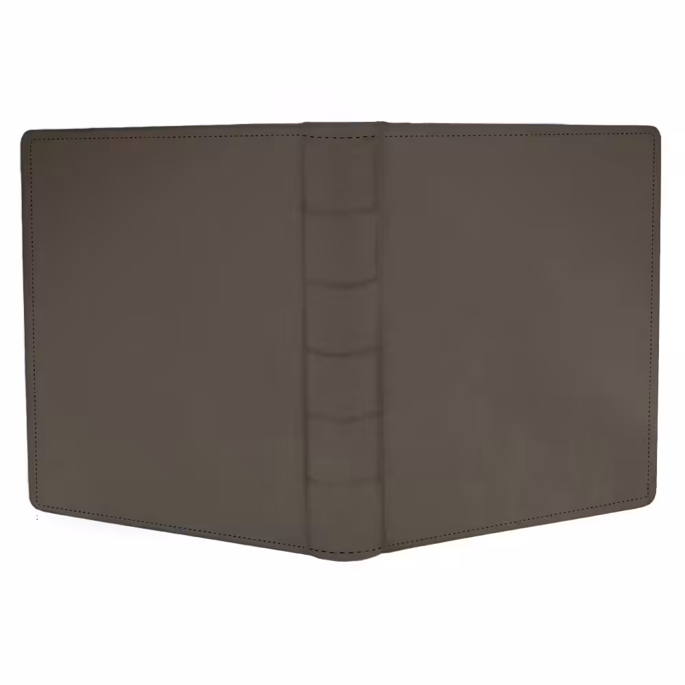 album do wklejania zdjęć, klasyczny | skóra galanteryjna | brązowy ziemisty