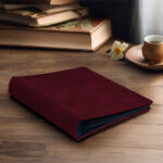 album do wklejania zdjęć, klasyczny | welur | bordowy