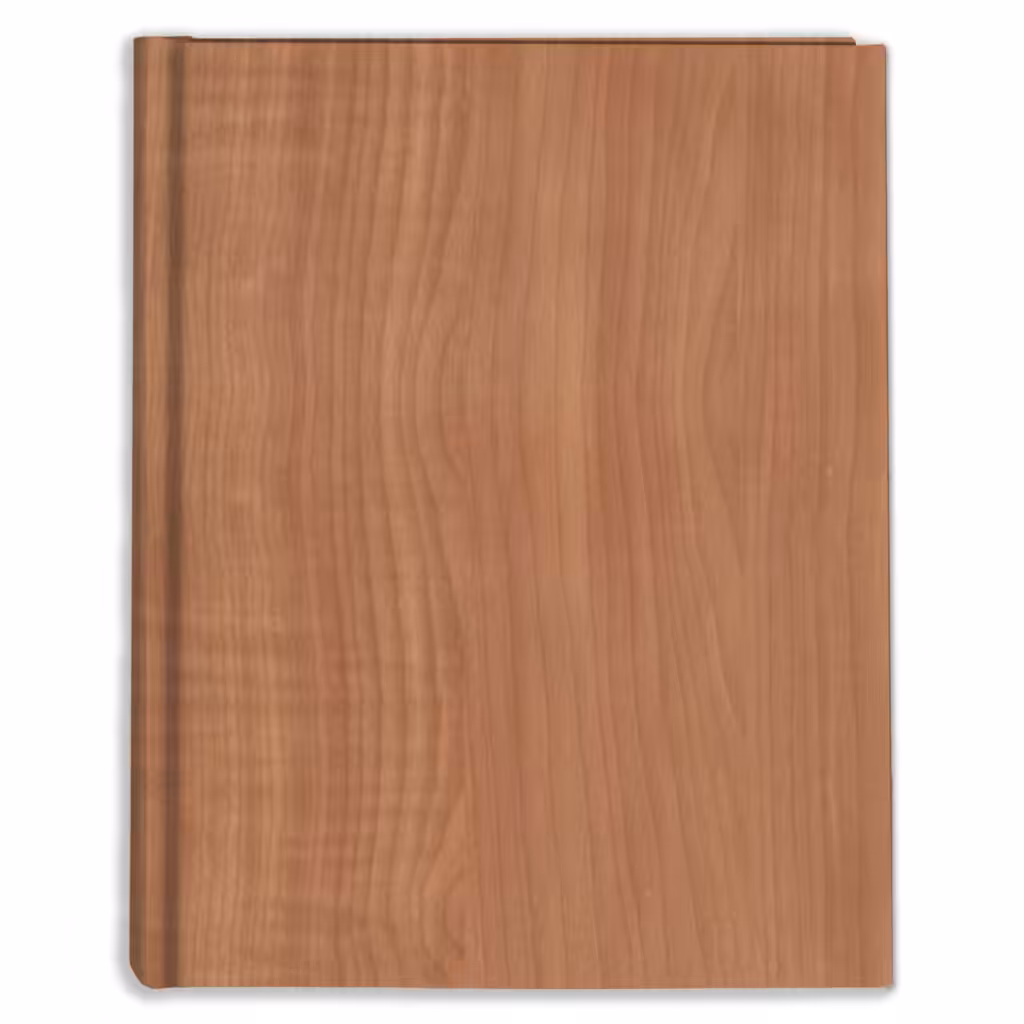 album na zdjęcia wsuwane | okładzina | ciepły orzech