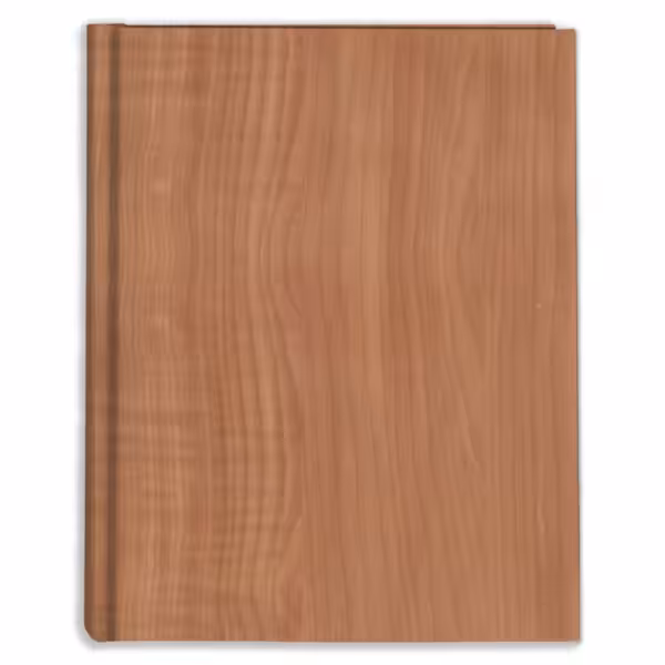 album na zdjęcia wsuwane | okładzina | ciepły orzech