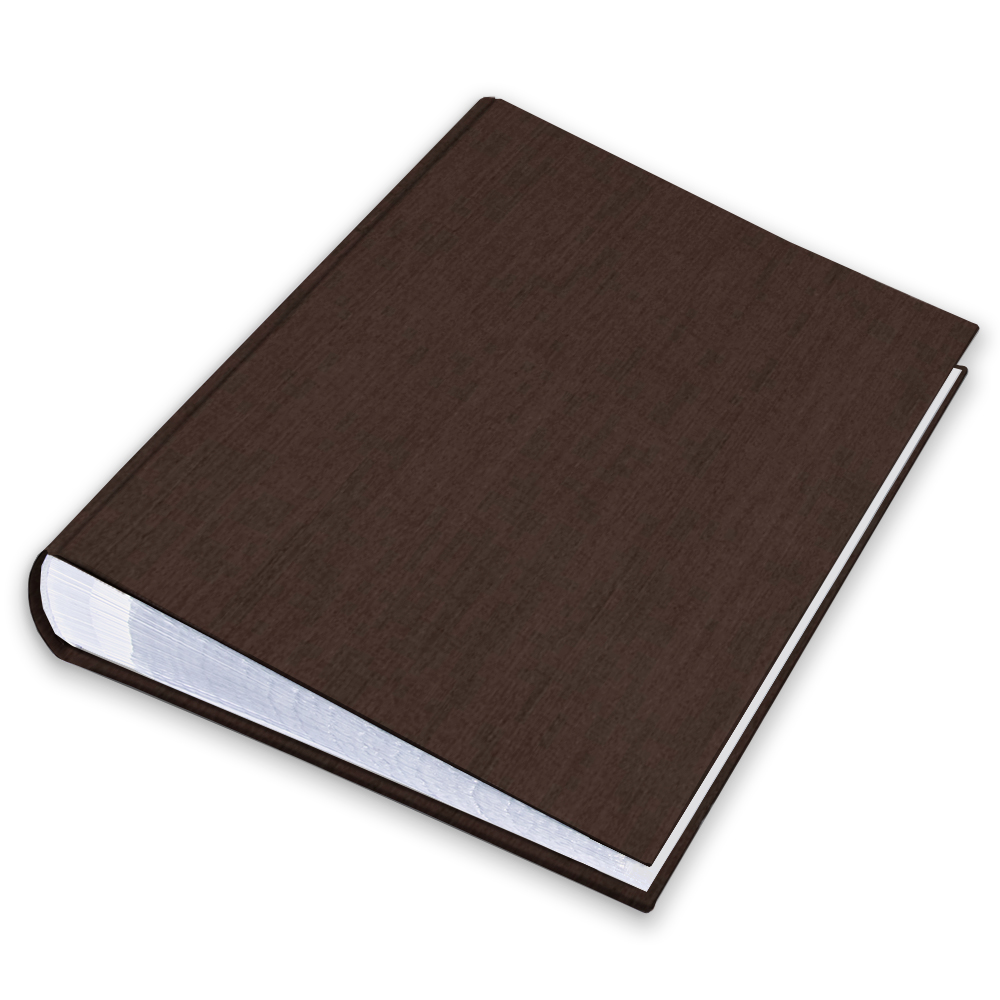 album na zdjęcia wsuwane | okładzina | ciemny brąz