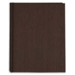 album na zdjęcia wsuwane | okładzina | ciemny brąz