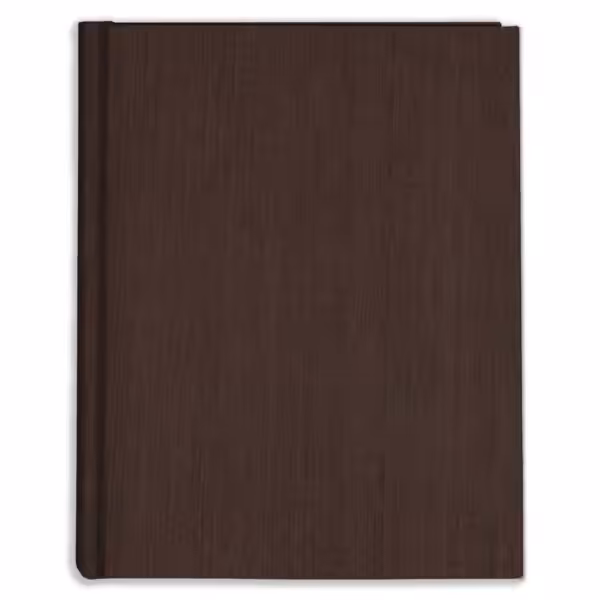 album na zdjęcia wsuwane | okładzina | ciemny brąz
