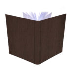 album na zdjęcia wsuwane | okładzina | ciemny brąz