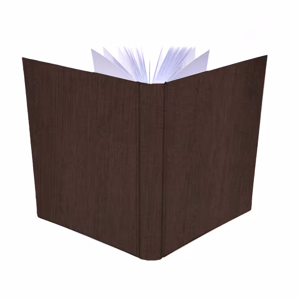 album na zdjęcia wsuwane | okładzina | ciemny brąz