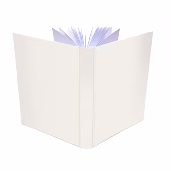 album na zdjęcia wsuwane | skóra galanteryjna | kremowa biel