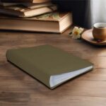 album na zdjęcia wsuwane | skóra galanteryjna | ciemny beż