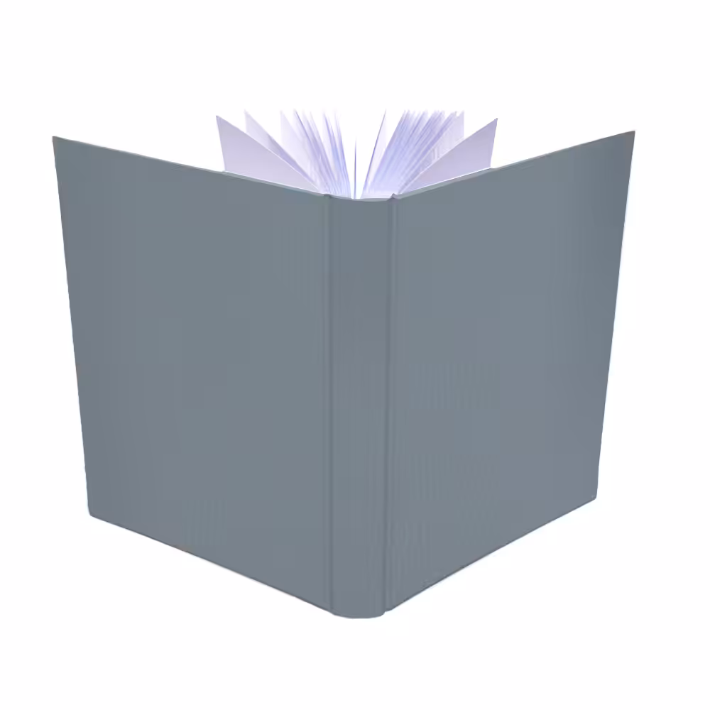 album na zdjęcia wsuwane | skóra galanteryjna | szary błękitny