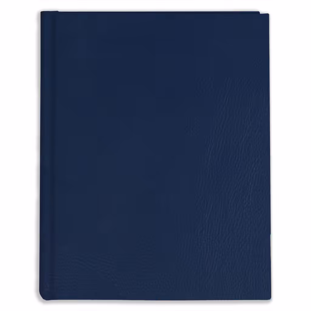 album na zdjęcia wsuwane | skóra galanteryjna | granatowy