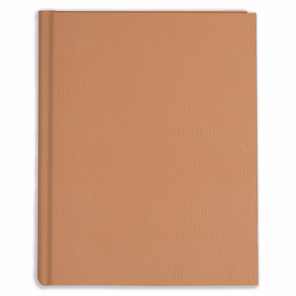 album na zdjęcia wsuwane | skóra galanteryjna | jasno brązowy