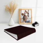 album na zdjęcia wsuwane | skóra galanteryjna | palisander