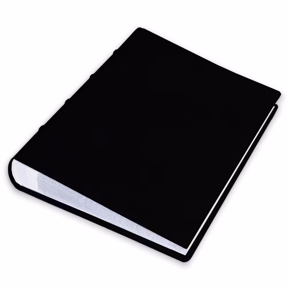 album na zdjęcia wsuwane | skóra galanteryjna | czerń