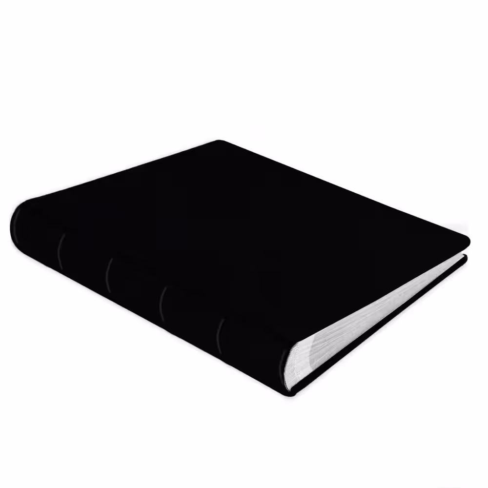 album na zdjęcia wsuwane | skóra galanteryjna | czerń