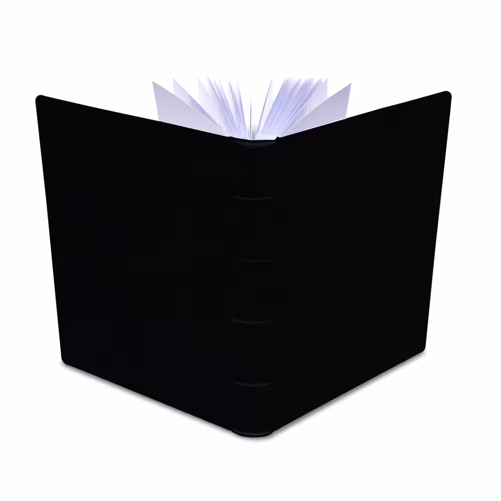 album na zdjęcia wsuwane | skóra galanteryjna | czerń