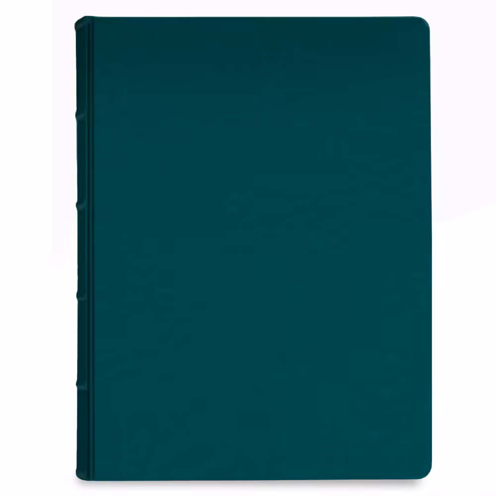 album na zdjęcia wsuwane | skóra galanteryjna | turkusowy