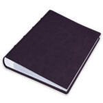 album na zdjęcia wsuwane | skóra galanteryjna | śliwkowy