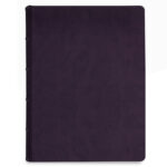 album na zdjęcia wsuwane | skóra galanteryjna | śliwkowy