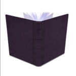 album na zdjęcia wsuwane | skóra galanteryjna | śliwkowy