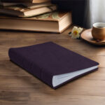 album na zdjęcia wsuwane | skóra galanteryjna | śliwkowy