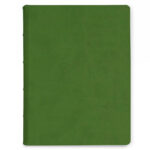 album na zdjęcia wsuwane | skóra galanteryjna | oliwkowa zieleń