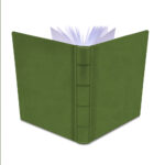 album na zdjęcia wsuwane | skóra galanteryjna | oliwkowa zieleń