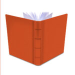 album na zdjęcia wsuwane | skóra galanteryjna | głęboki pomarańcz