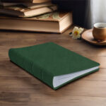 album na zdjęcia wsuwane | skóra galanteryjna | butelkowa zieleń