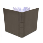 album na zdjęcia wsuwane | skóra galanteryjna | brązowy ziemisty