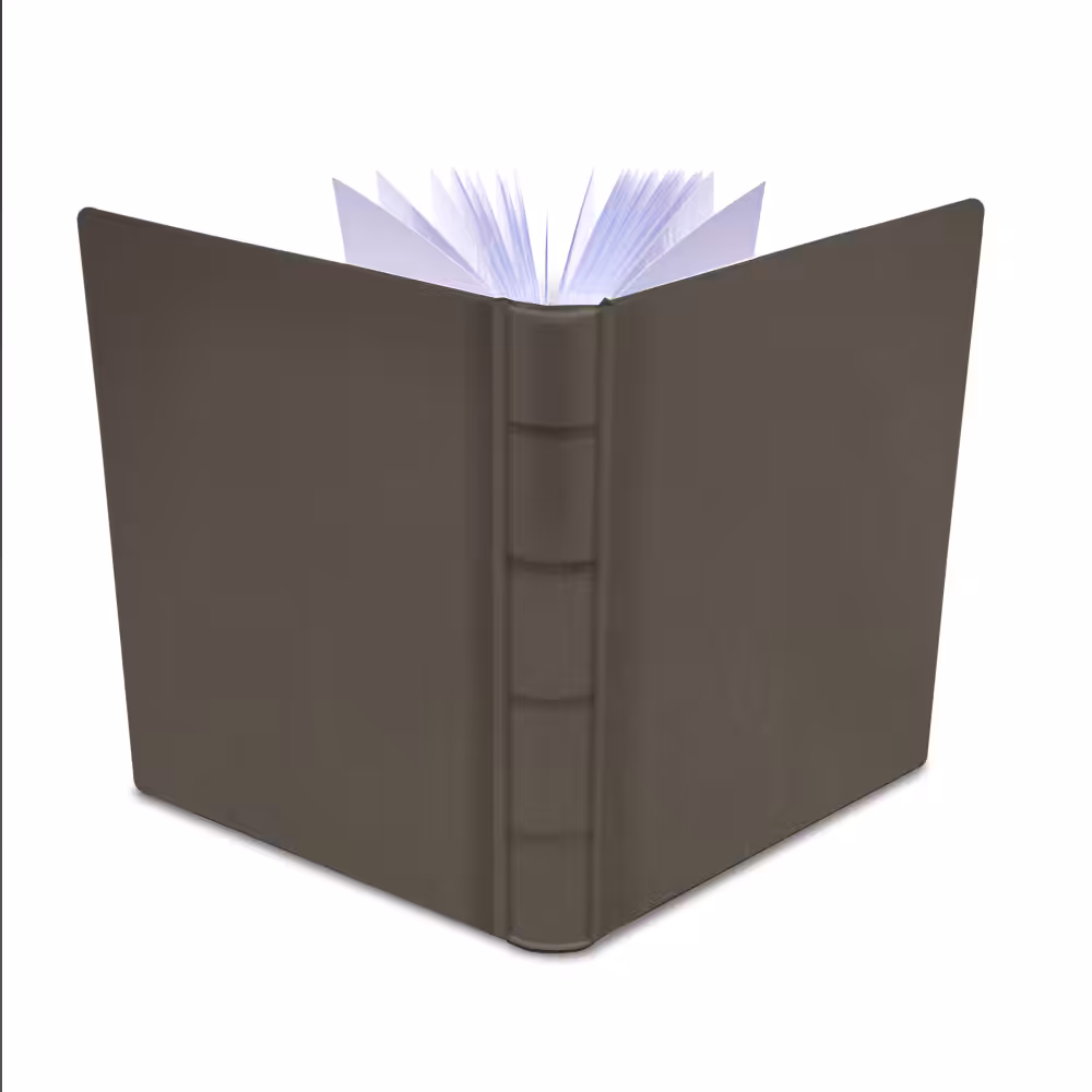 album na zdjęcia wsuwane | skóra galanteryjna | brązowy ziemisty