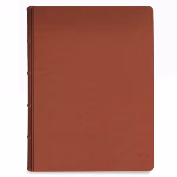 album na zdjęcia wsuwane | skóra galanteryjna | rudy brąz