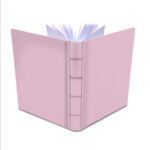 album na zdjęcia wsuwane | skóra galanteryjna | pastelowy róż