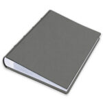 album na zdjęcia wsuwane | skóra galanteryjna | szary