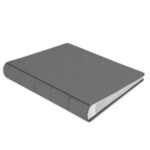 album na zdjęcia wsuwane | skóra galanteryjna | szary