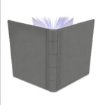 album na zdjęcia wsuwane | skóra galanteryjna | szary