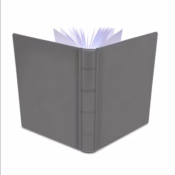 album na zdjęcia wsuwane | skóra galanteryjna | szary