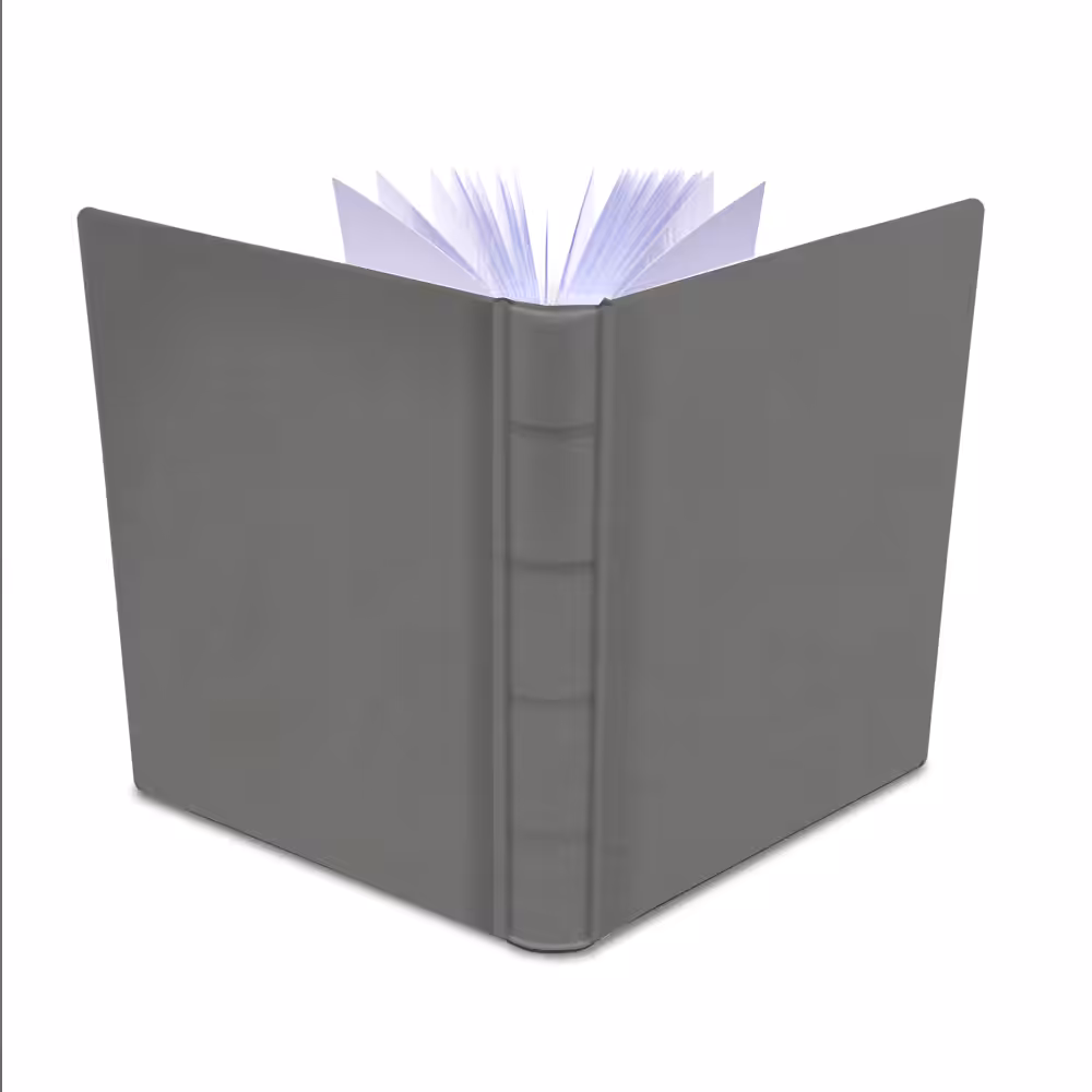 album na zdjęcia wsuwane | skóra galanteryjna | szary