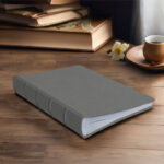 album na zdjęcia wsuwane | skóra galanteryjna | szary