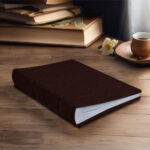 album na zdjęcia wsuwane | skóra galanteryjna | ciemny brąz