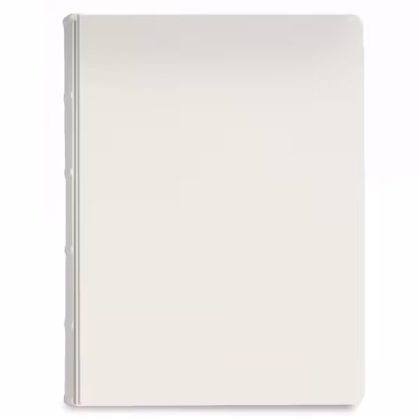 album na zdjęcia wsuwane | skóra galanteryjna | śmietankowa biel