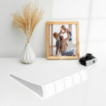 album na zdjęcia wsuwane | skóra galanteryjna | śnieżna biel