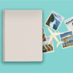 album na zdjęcia wsuwane | skóra galanteryjna | kość słoniowa