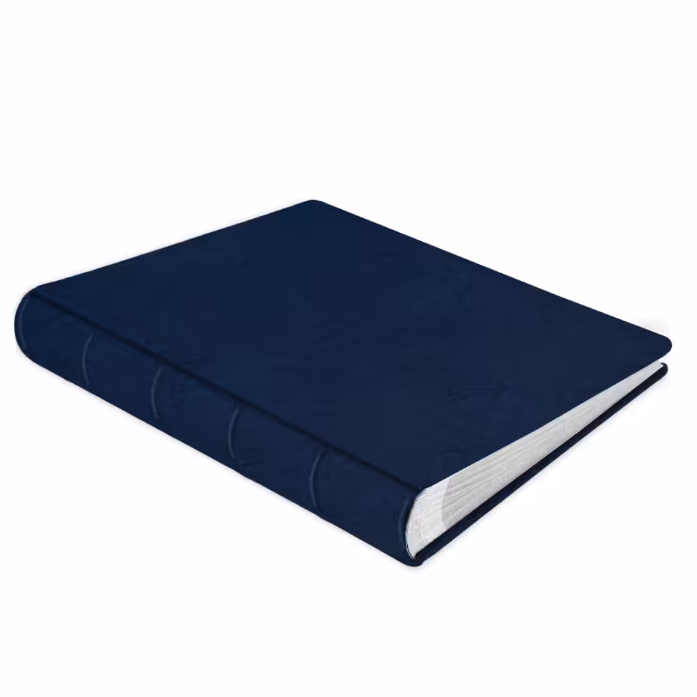 album na zdjęcia wsuwane | skóra galanteryjna | ciemnoniebieski