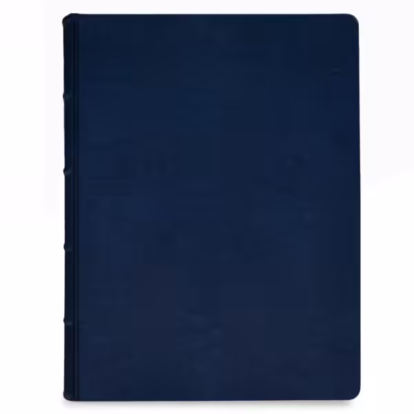 album na zdjęcia wsuwane | skóra galanteryjna | ciemnoniebieski