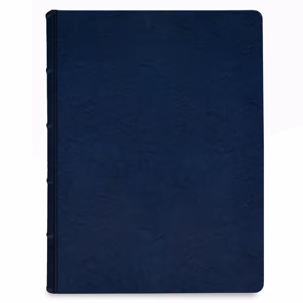 album na zdjęcia wsuwane | skóra galanteryjna | ciemnoniebieski