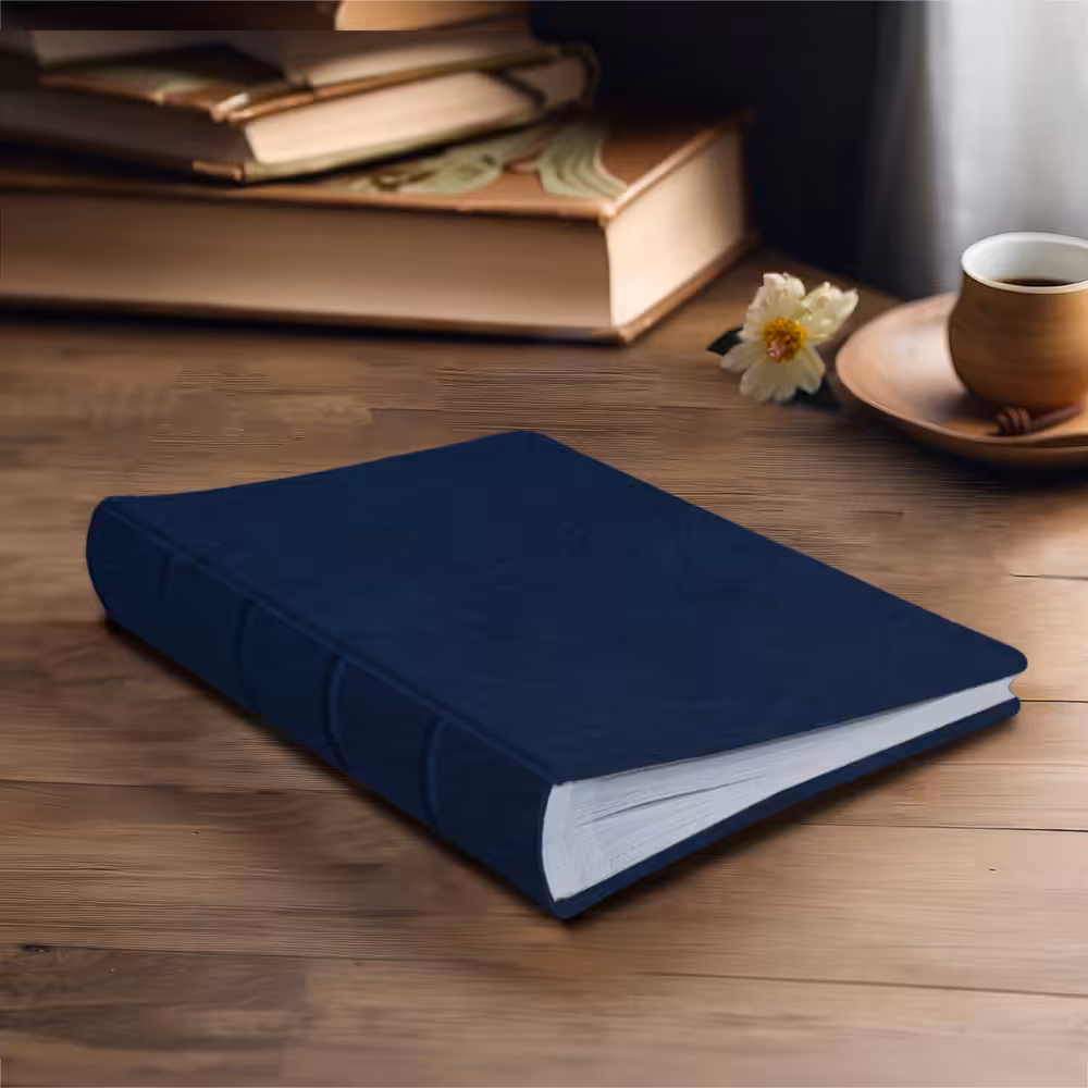 album na zdjęcia wsuwane | skóra galanteryjna | ciemnoniebieski