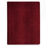 album na zdjęcia wsuwane | skóra galanteryjna | czerwona skóra węża